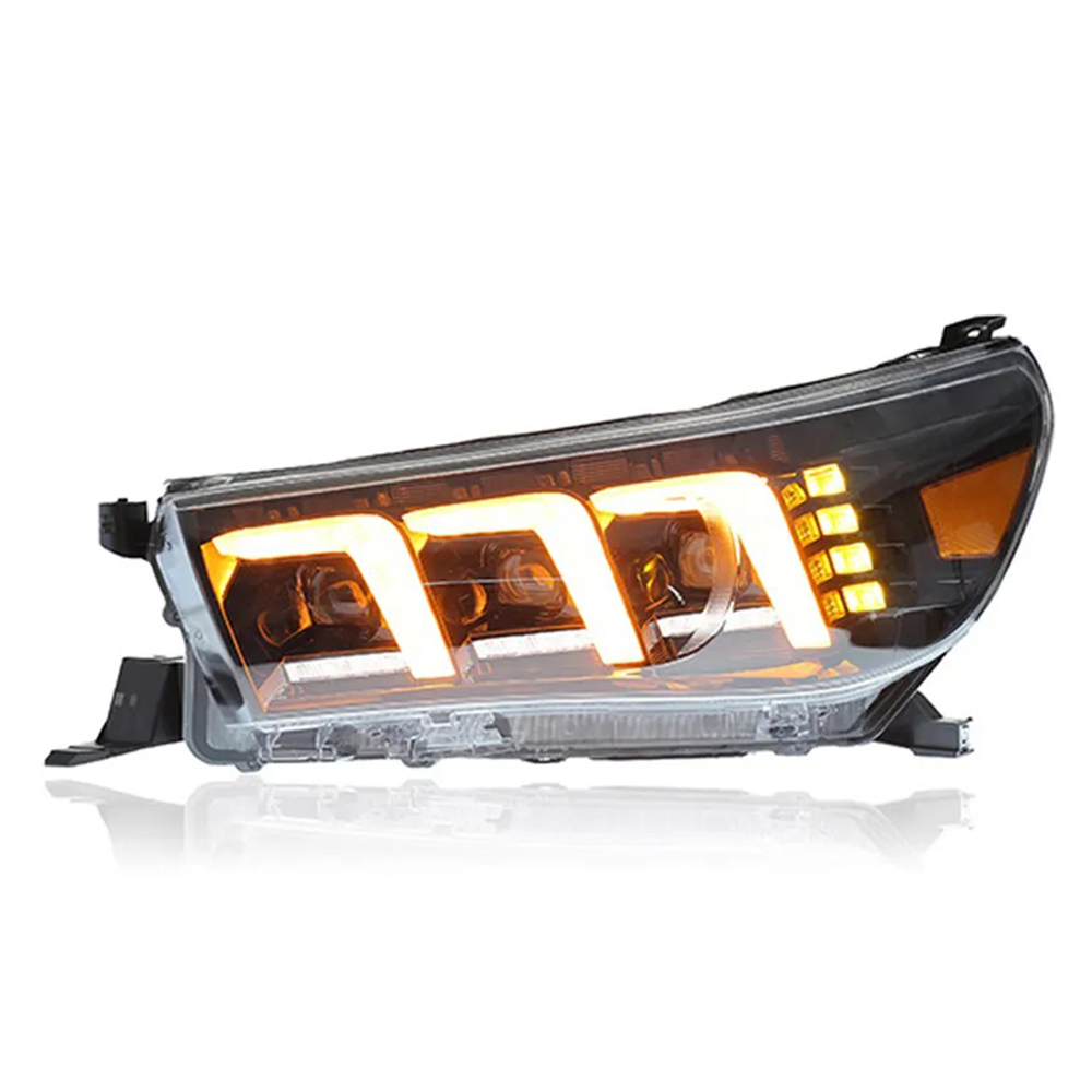 For HILUX  2016 Turning Led Headlamp