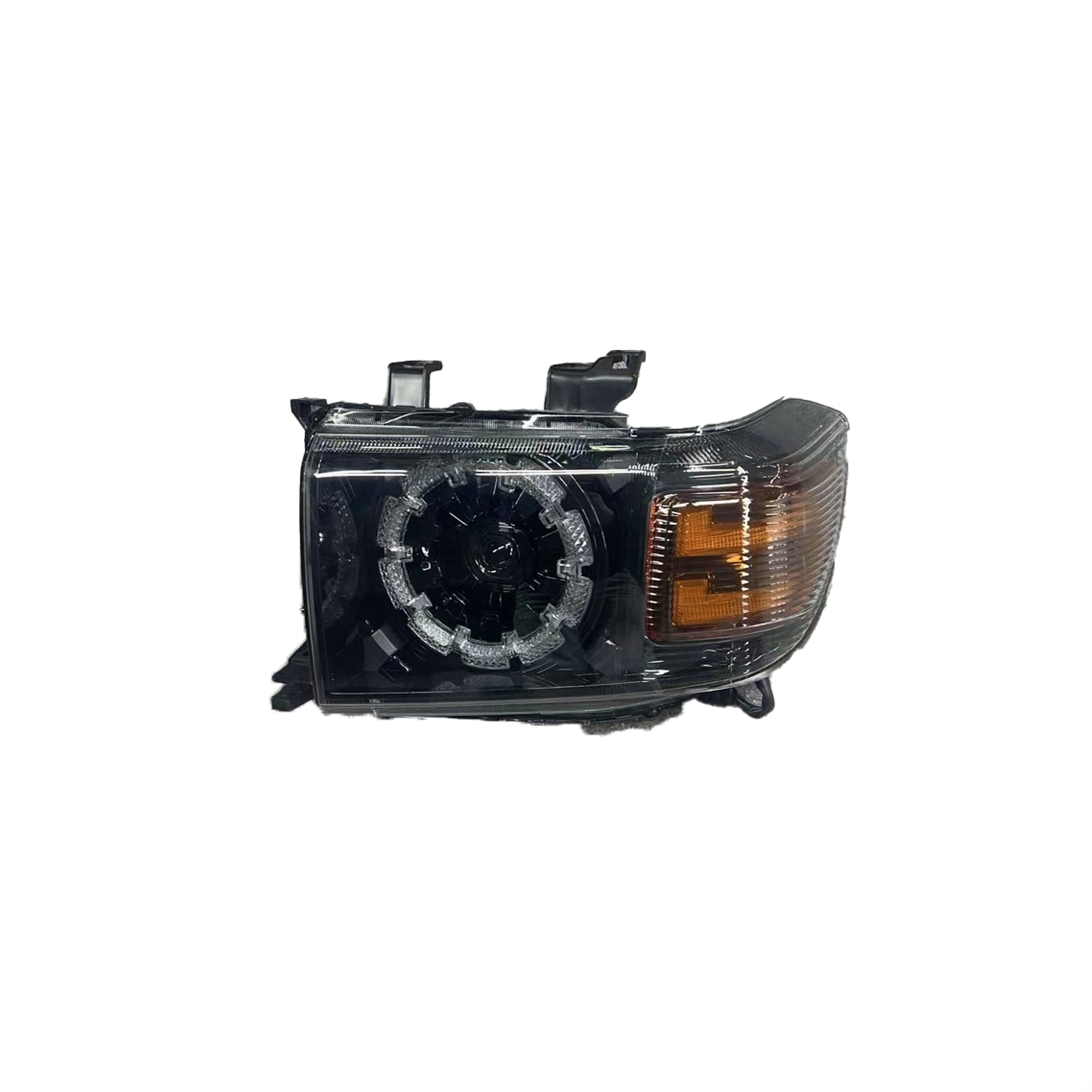 LC76  HEAD LAMP Modified Two Integrated Amber LED Turn Signal Strip